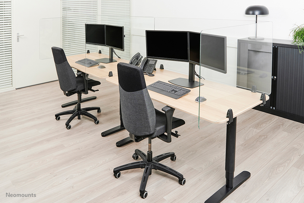 Neomounts NS-GLSPROTECT120 Pantalla de seguridad de vidrio templado - anch. 120 cm